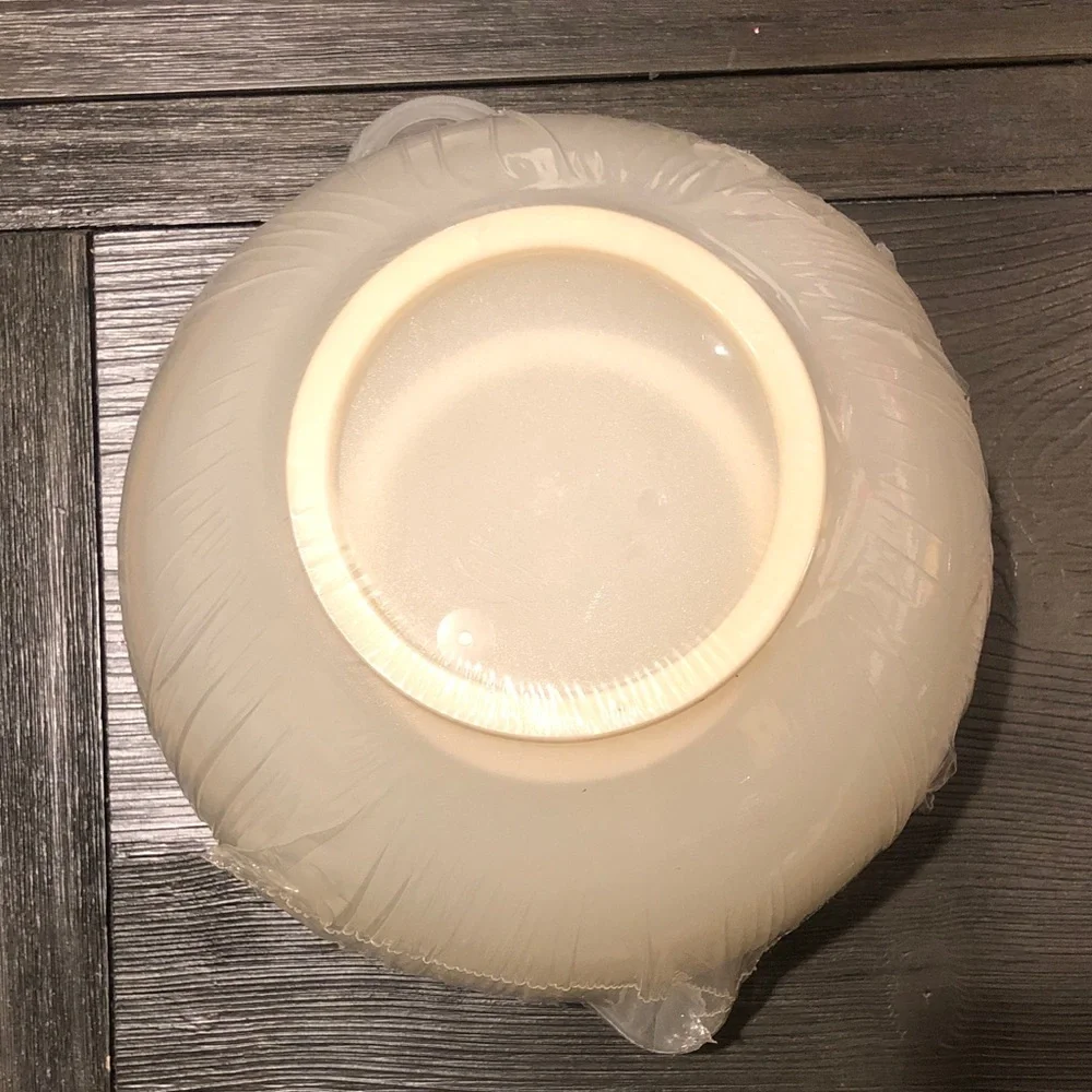 IKEA REDA White Plastic Mixing Bowl Set with Lids